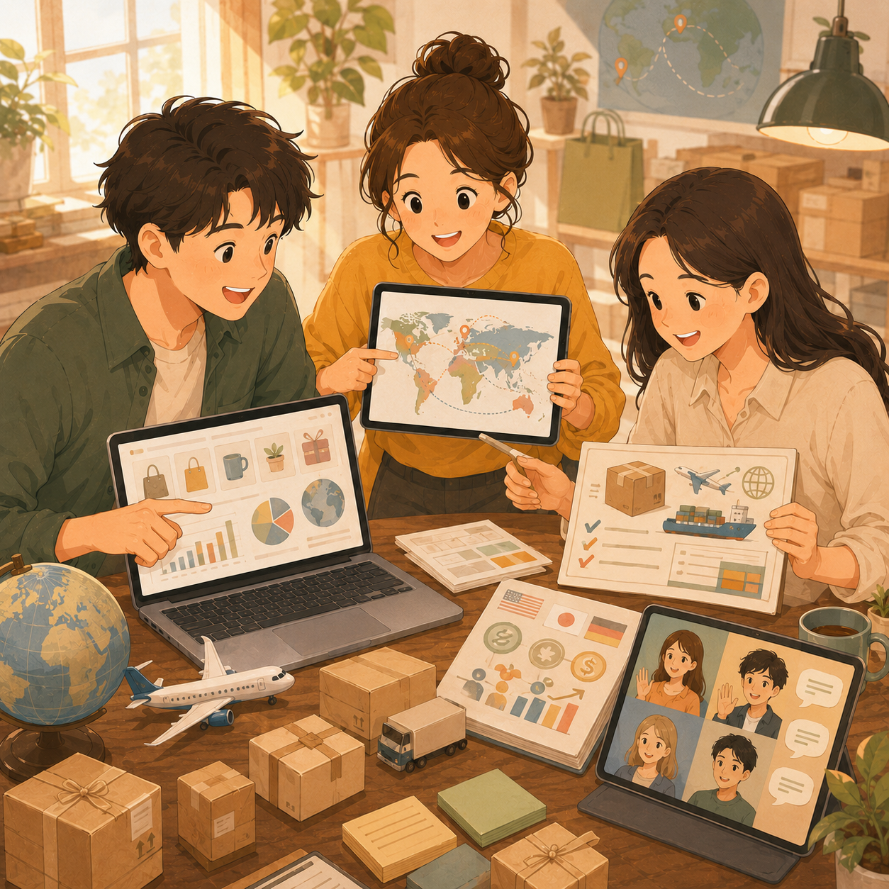 越境EC展開イメージ