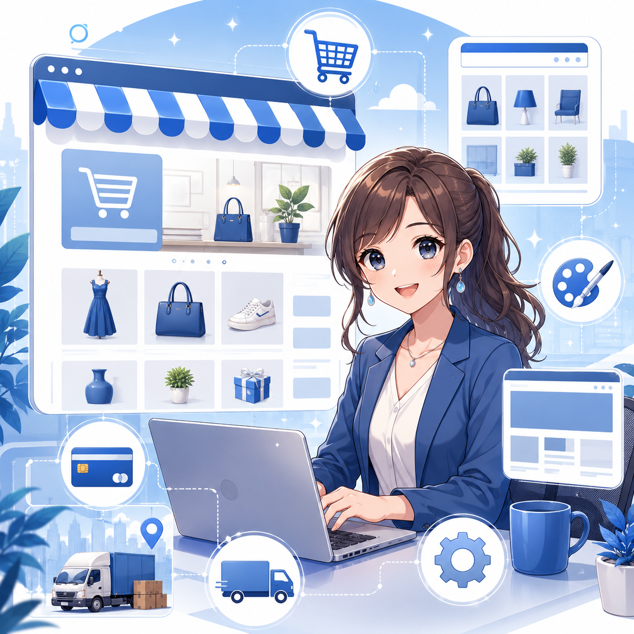 ECサイト開設イメージ