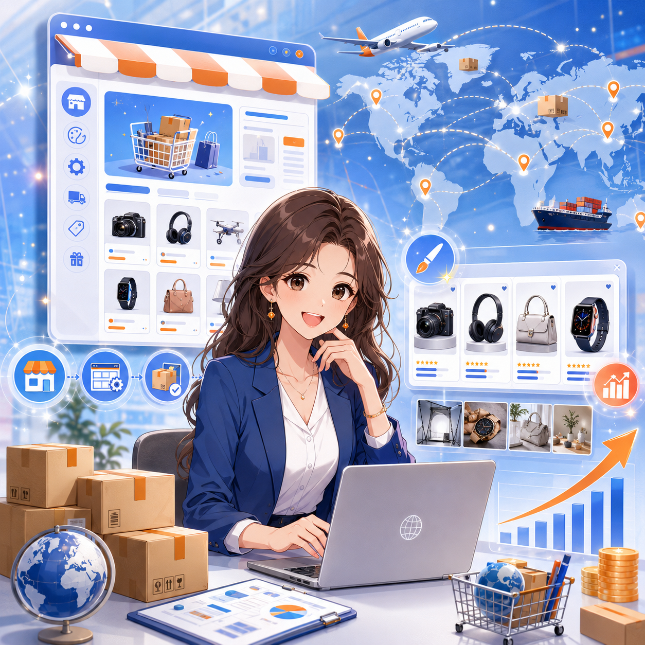 海外販路拡大イメージ