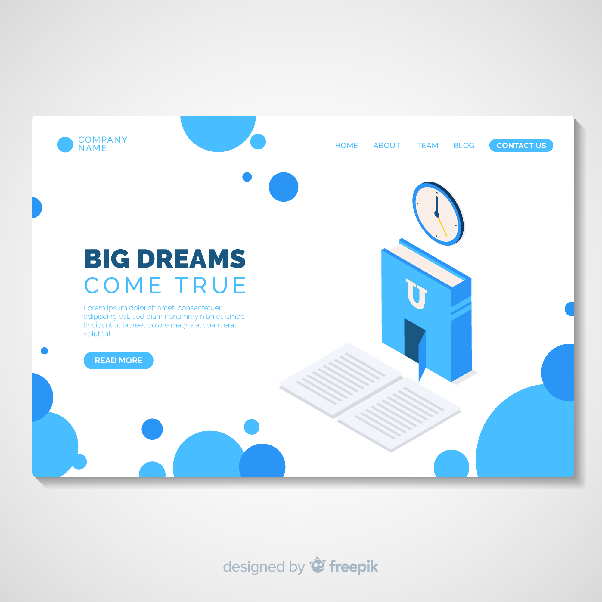 Online education concept for personalized planning